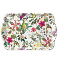 Tray melamine 13x21 cm Tropical jungle