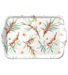 Tray melamine 13x21 cm Sea buckthorn