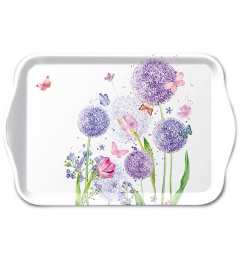 Tray melamine 13x21 cm Flower beauty