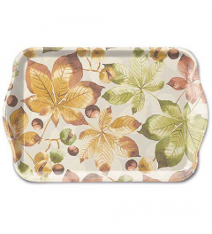 Tray melamine 13x21 cm Castanea