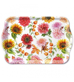 Tray melamine 13x21 cm  Autumn blooming