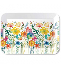 Tray melamine 33x47 cm Vibrant spring white