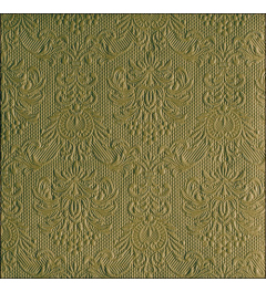 Napkin 40 Elegance olive green FSC Mix