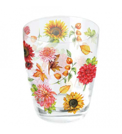 Water glass 0.25 L Autumn blooming
