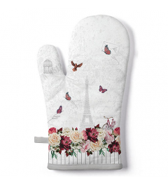 Oven mitt Romantic Paris