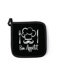 Potholder Chef black