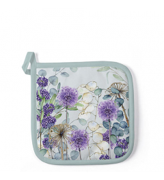 Potholder Lunaria green