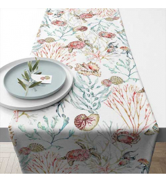 Table runner 40x150 cm Sea animals