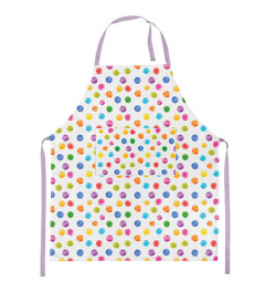 Apron Polka dots white