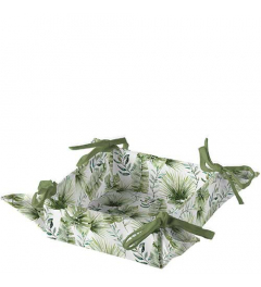 Bread basket Jungle leaves white