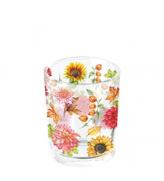 Tea light holder Autumn blooming