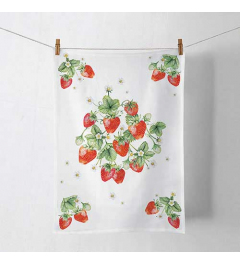 Kitchen towel Bunch of strawberries