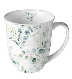 Mug 0.4 L Eucalyptus all over