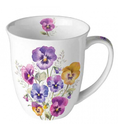 Mug 0.4 L Pansies