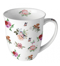 Mug 0.4 L Charlotte white