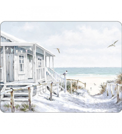 Placemat Beach cabin