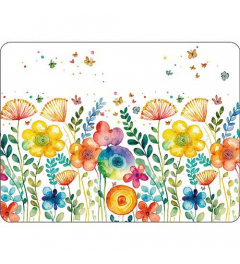 Placemat Vibrant spring white