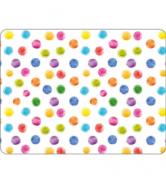 Placemat Polka dots white