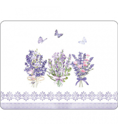 Placemat Lovely lavender white