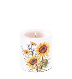 Candle small Sunflowers