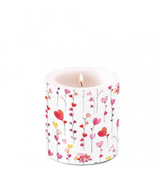 Candle small Hearts garlands