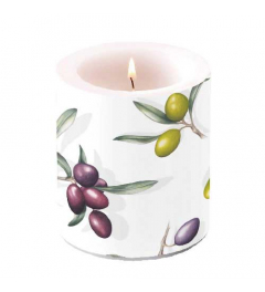 Candle medium Delicious olives