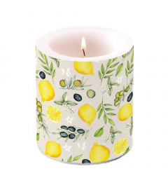 Candle medium Olives and lemon