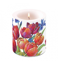 Candle medium Tulips of joy