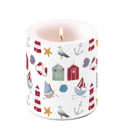 Candle medium Nautical items