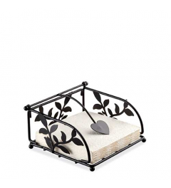 Napkin Holder Branch small black