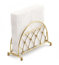 Napkin Holder Standing lattice gold