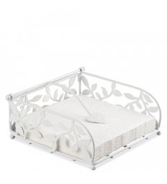 Napkin Holder Branch big white