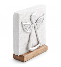Napkin holder Angel silver