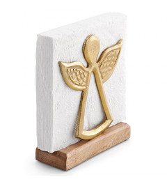 Napkin holder Angel gold
