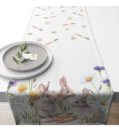 Table runner 40x150 cm Carrot treat