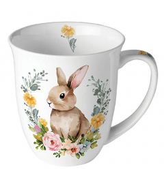 Mug 0.4 L Cute Easter rabbit