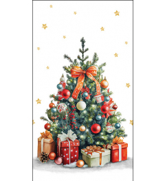 Napkin GT Decorated Christmas tree FSC Mix