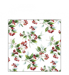 Napkin 25 Winter foliage FSC Mix