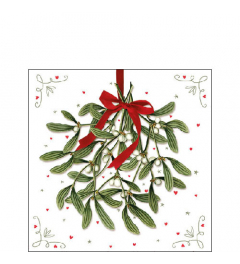 Napkin 25 Mistletoe FSC Mix