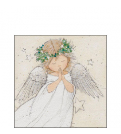 Napkin 25 Praying angel FSC Mix