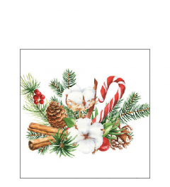 Napkin 25 Christmas arrangement FSC Mix