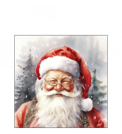 Napkin 25 Happy Santa FSC Mix