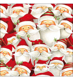 Napkin 33 Funny santa FSC Mix