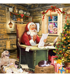 Napkin 33 Santa's mail FSC Mix