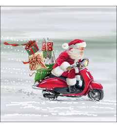 Napkin 33 Lightning fast santa FSC Mix