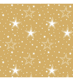 Napkin 33 Night sky white/gold FSC Mix