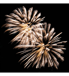 Napkin 33 Golden firework FSC Mix