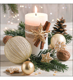Napkin 33 Christmas decoration FSC Mix