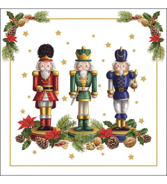 Napkin 33 Bearded nutcracker FSC Mix