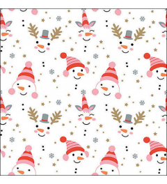 Napkin 33 Funny snowmen FSC Mix